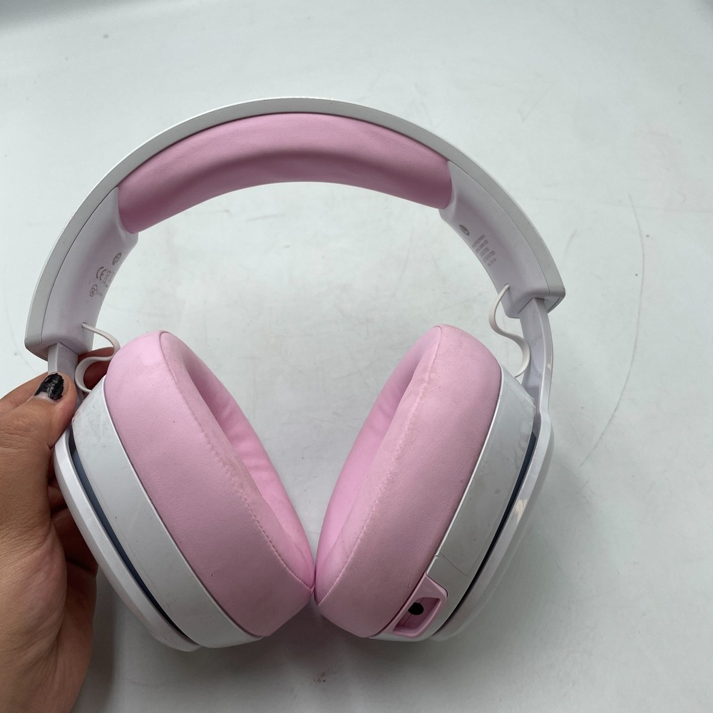 Gtheos Captain 300 Wireless Gaming Headset Pink White USB Over-Ear for PS5 & PS4 - Picture 5 of 9